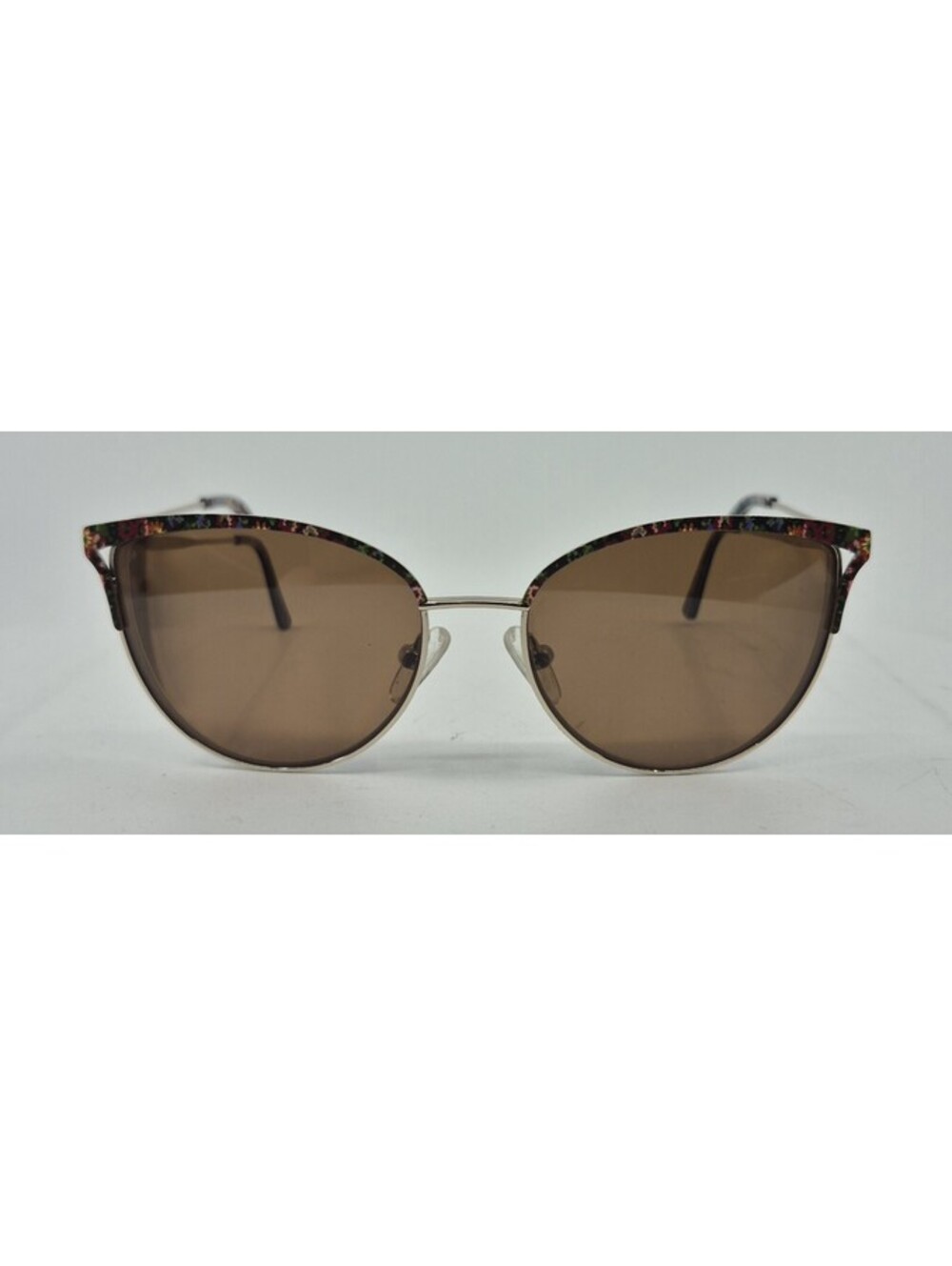 ISAAC MIZRAHI NEW YORK IM30274 BR BROWN Floral FRAMES SUNGLASSES 52-16-135